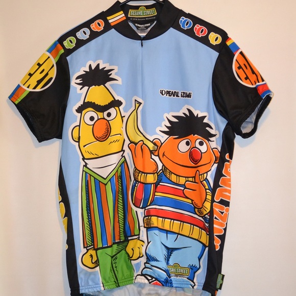sesame street cycling jersey